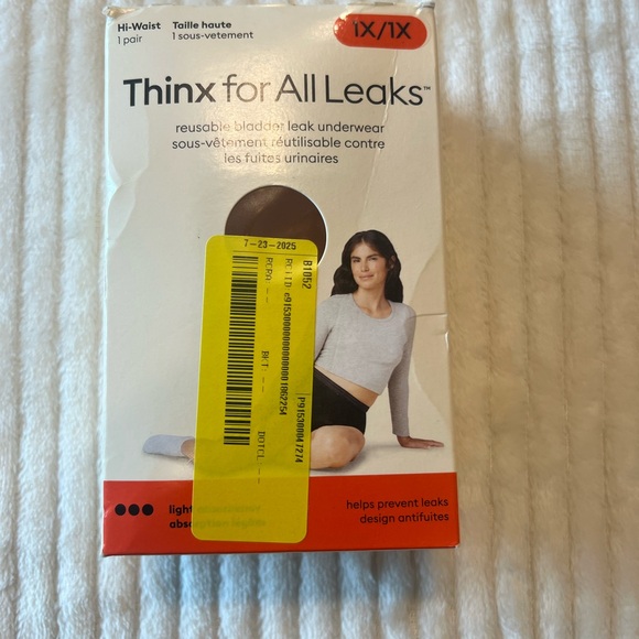 Thinx Black Leakproof Panties - Picture 1 of 6
